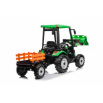 Elektrická autíčko Traktor MEGA D68 24V - zelené